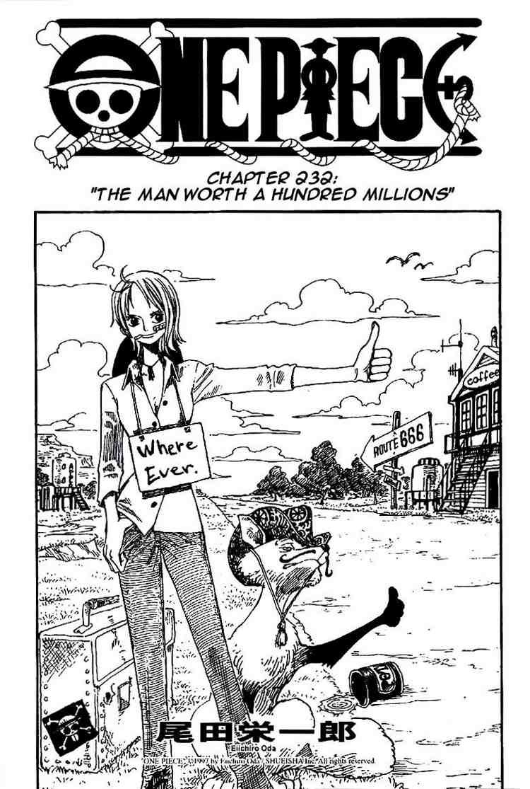 One Piece Chapter 232 1